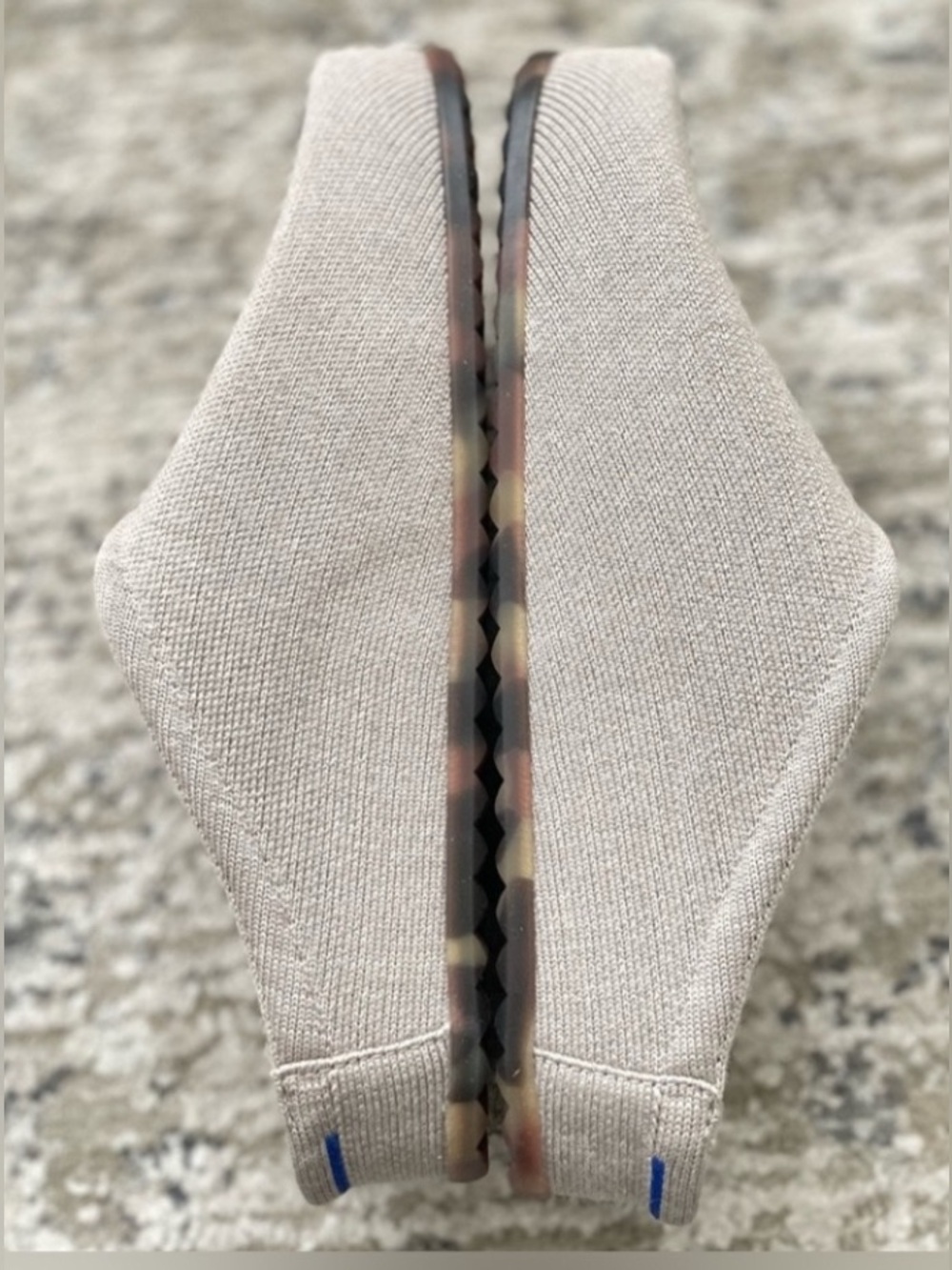 Rothy’s Casual Clog Dove Size 9 Merino Wool - Picture 2 of 7